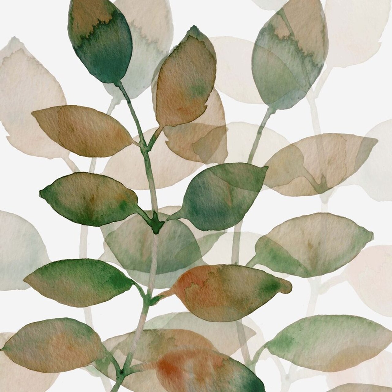 Leaf By Leaf 1 Poster Print by Boho Hue Studio Boho Hue Studio - Item # VARPDXBHSSQ023A